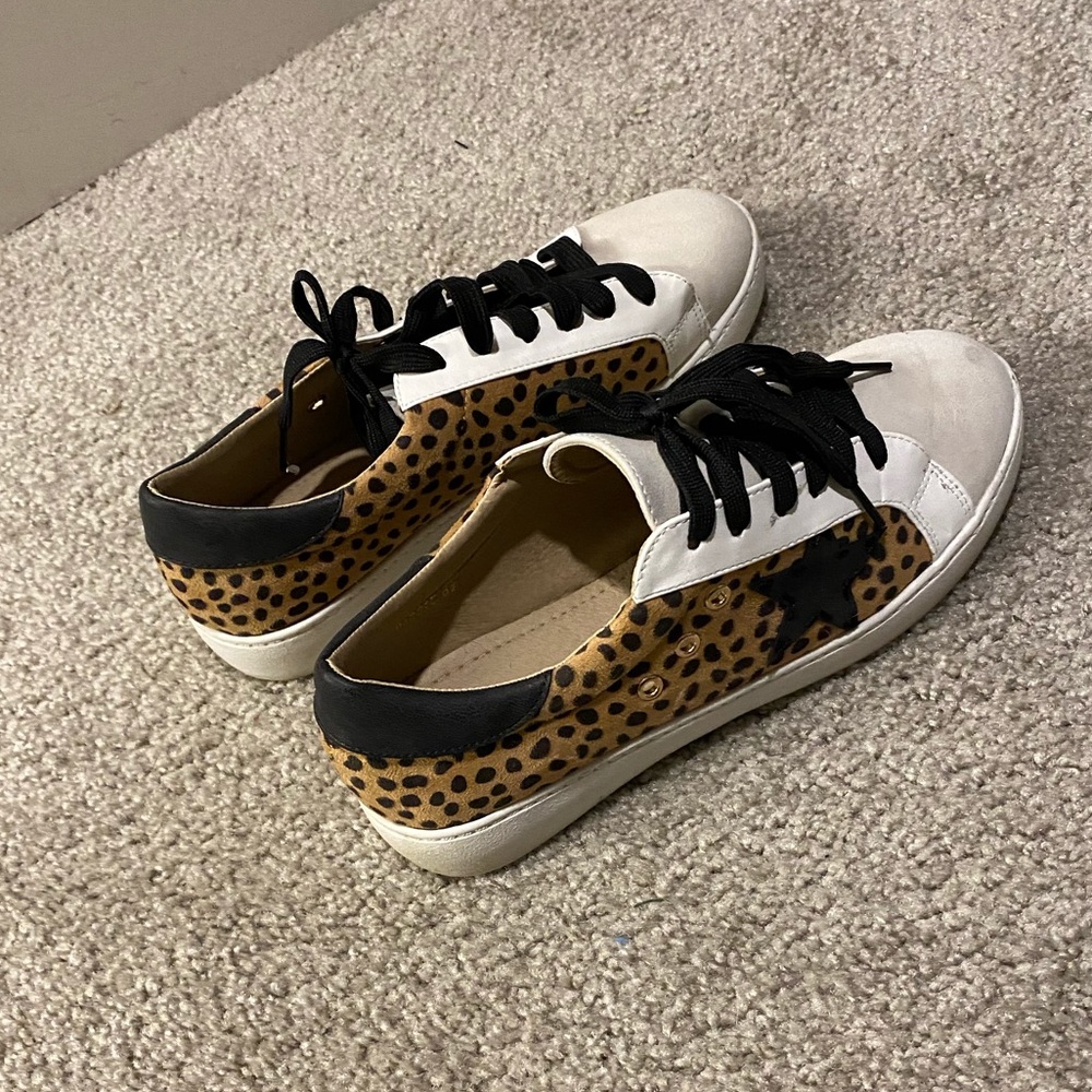 VICI Cheetah Print Sneakers